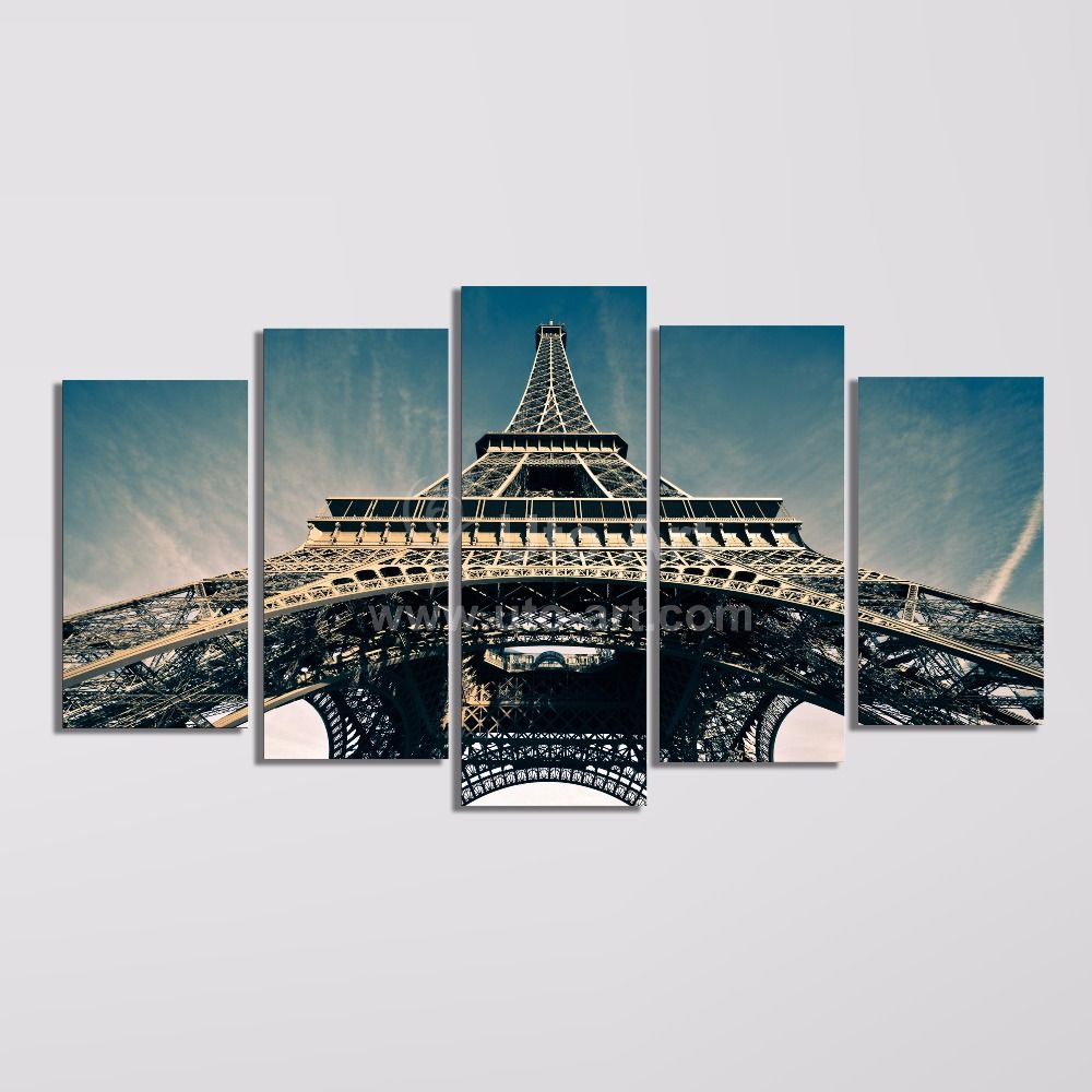 best modern wall art painting paris city custom canvas prints