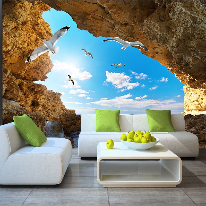 Beach Wall Mural beach tropical wall mural custom 3d wallpaper for walls seagull Beach Wall Mural beach tropical wall mural custom 3d wallpaper for walls seagull