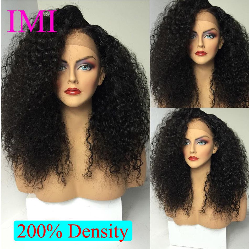 New Wig Full Lace Human Hair Wig 200 Density 8a Glueless Full