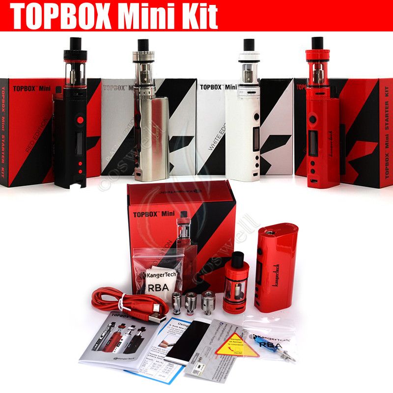 100%Quality Kangertech Topbox Mini TC StarterKit KBOX Mini 75W Box Mod
