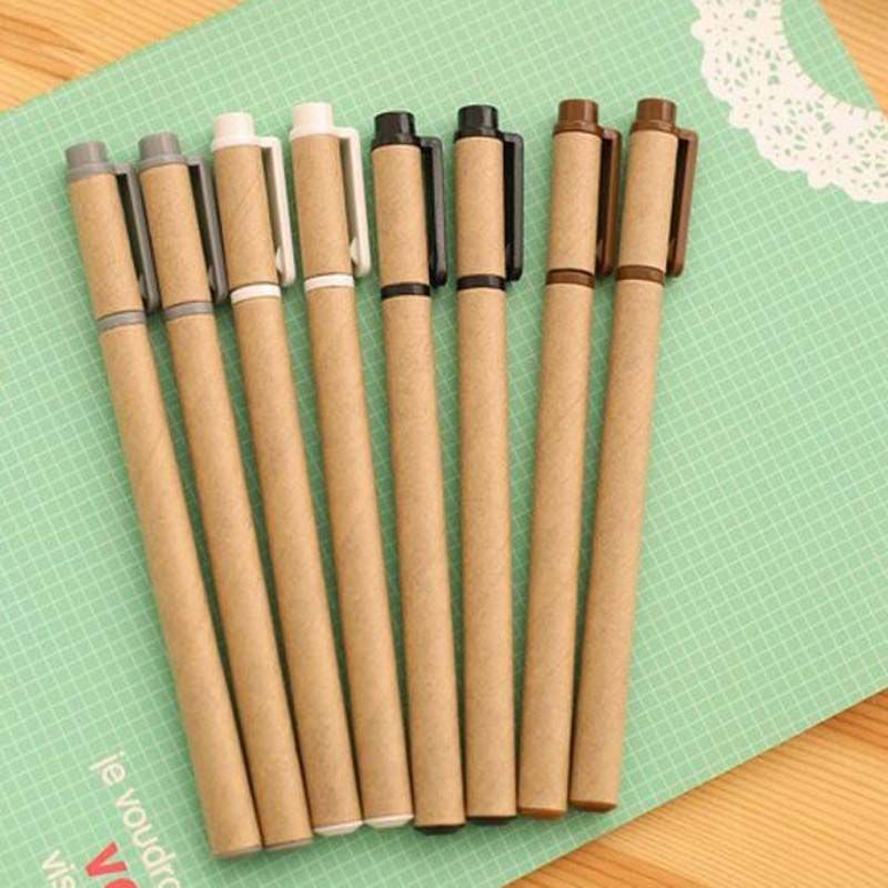 Shop Gel Pens Online, Kraft Paper Pen Environmental Friendly Recycled