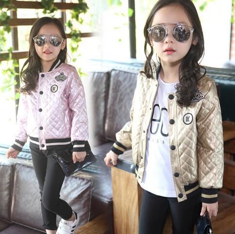 Cuir 2016 Acheter Automne Enfant Veste D'hiver Filles dtx67qwF