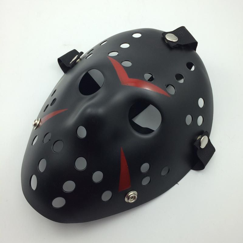 Cheap Black Red Jason Mask Cosplay Full Face Killer Mask Jason Vs