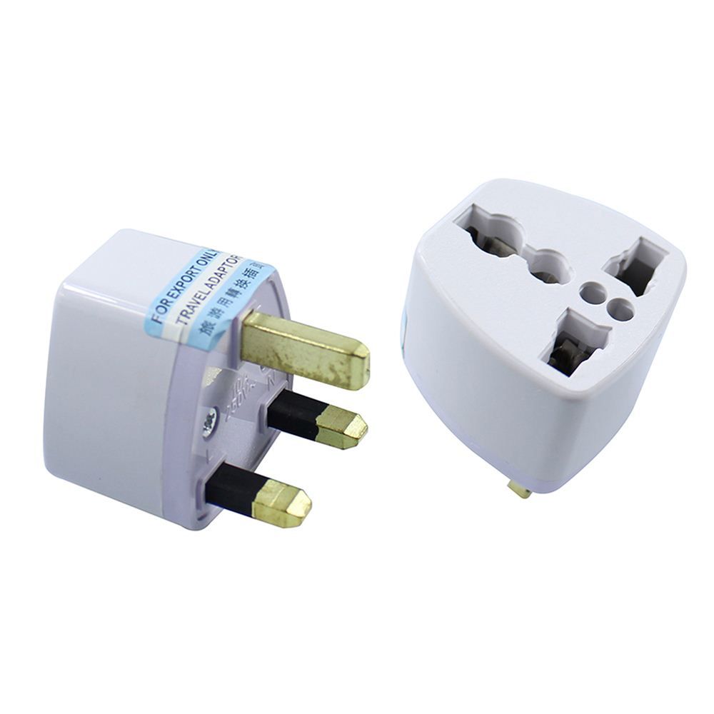 2020 AU US EU To UK Adapter Converter Universal Travel Adapter, 3 Pin