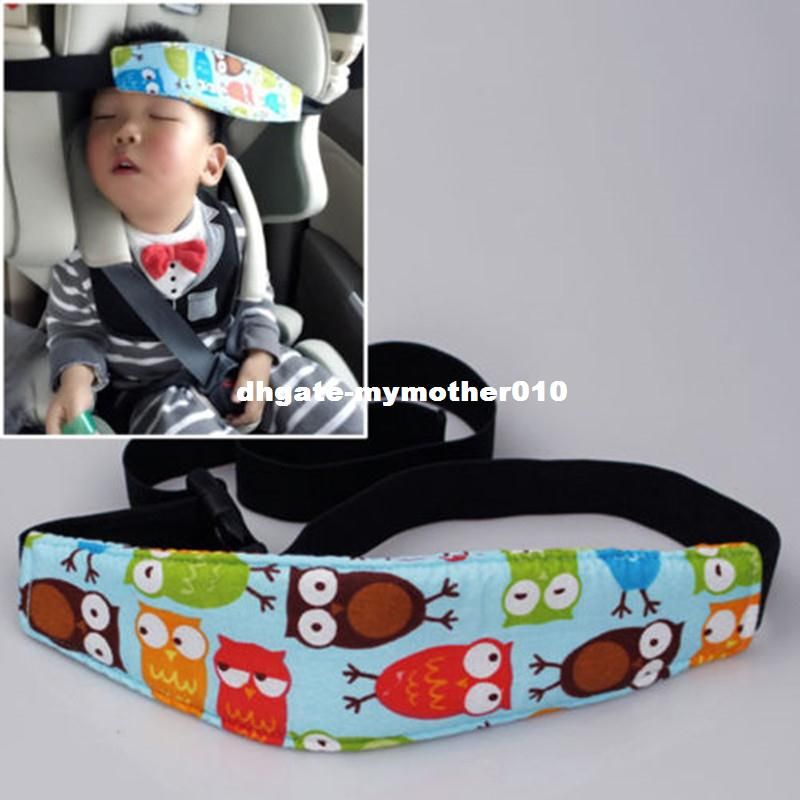 Practical Safety Car Seat Sleep Nap Aid Baby Kids Head Support Holder Belt Owl