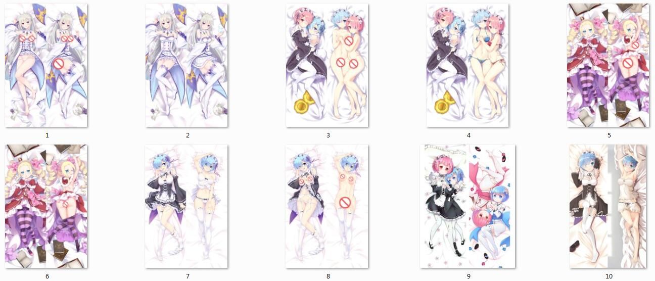 re zero kara hajimeru isekai seikatsu characters rem ram throw