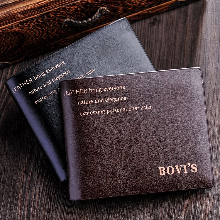 Wholesale Cheap Good Quality Money Clip Wallet Leather Vogue Contracted Money Wallets Presses ...