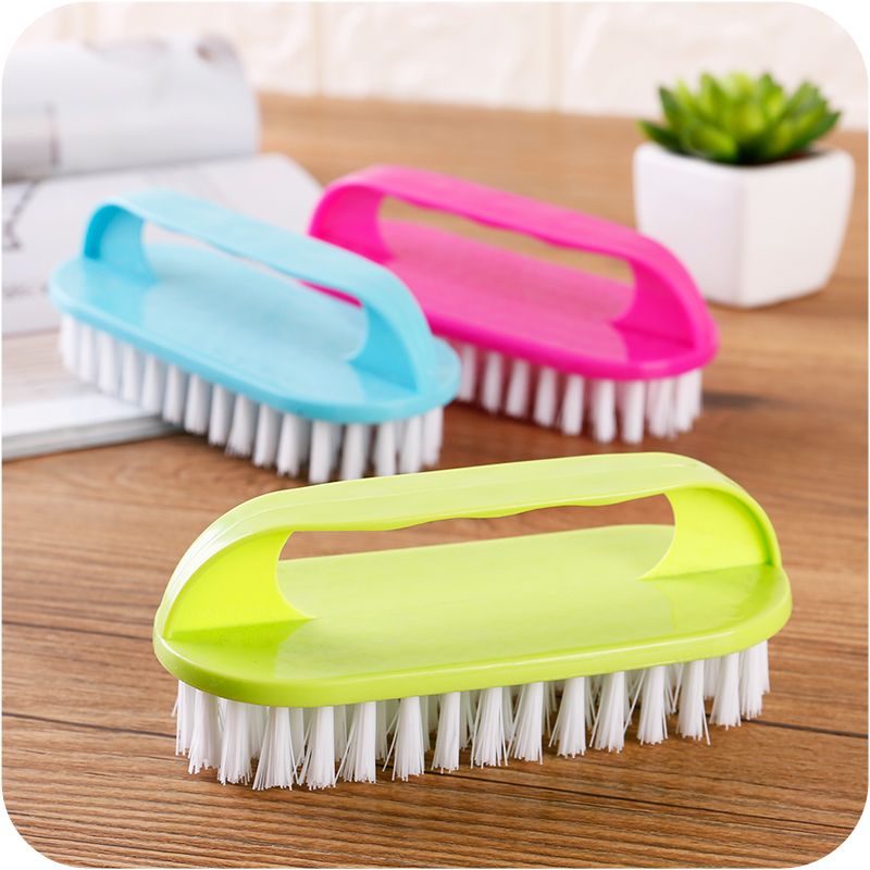 2020 Household Plastic Cleaning Brush With Handle Clothing Brush With Strong Cleaning Power