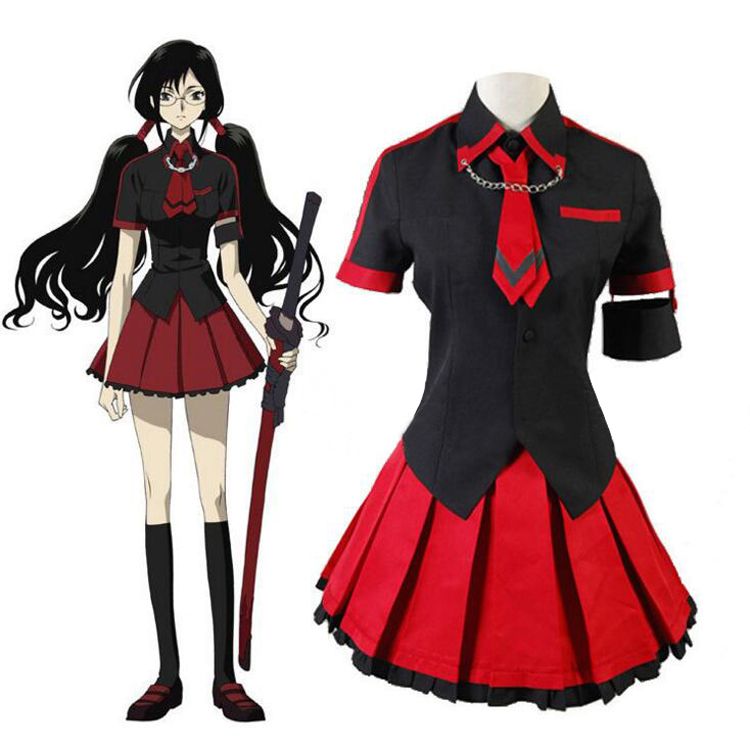 Anime Blood C The Last Dark Kisaragi Saya Cosplay Costume Sexy Women