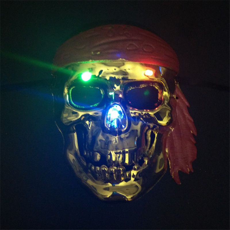 halloween party plastic mask led pirate skull masquerade party supplies theater prop cosplay animal full face masks party decorations cheap masquerade party - Halloween Party Decorations Cheap halloween party plastic mask led pirate skull masquerade party supplies theater prop cosplay animal full face masks party decorations cheap masquerade party - Halloween Party Decorations Cheap