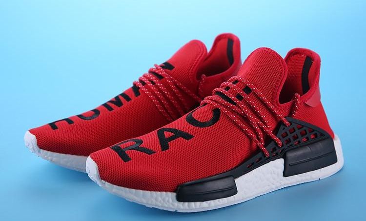 human race ultra boost red