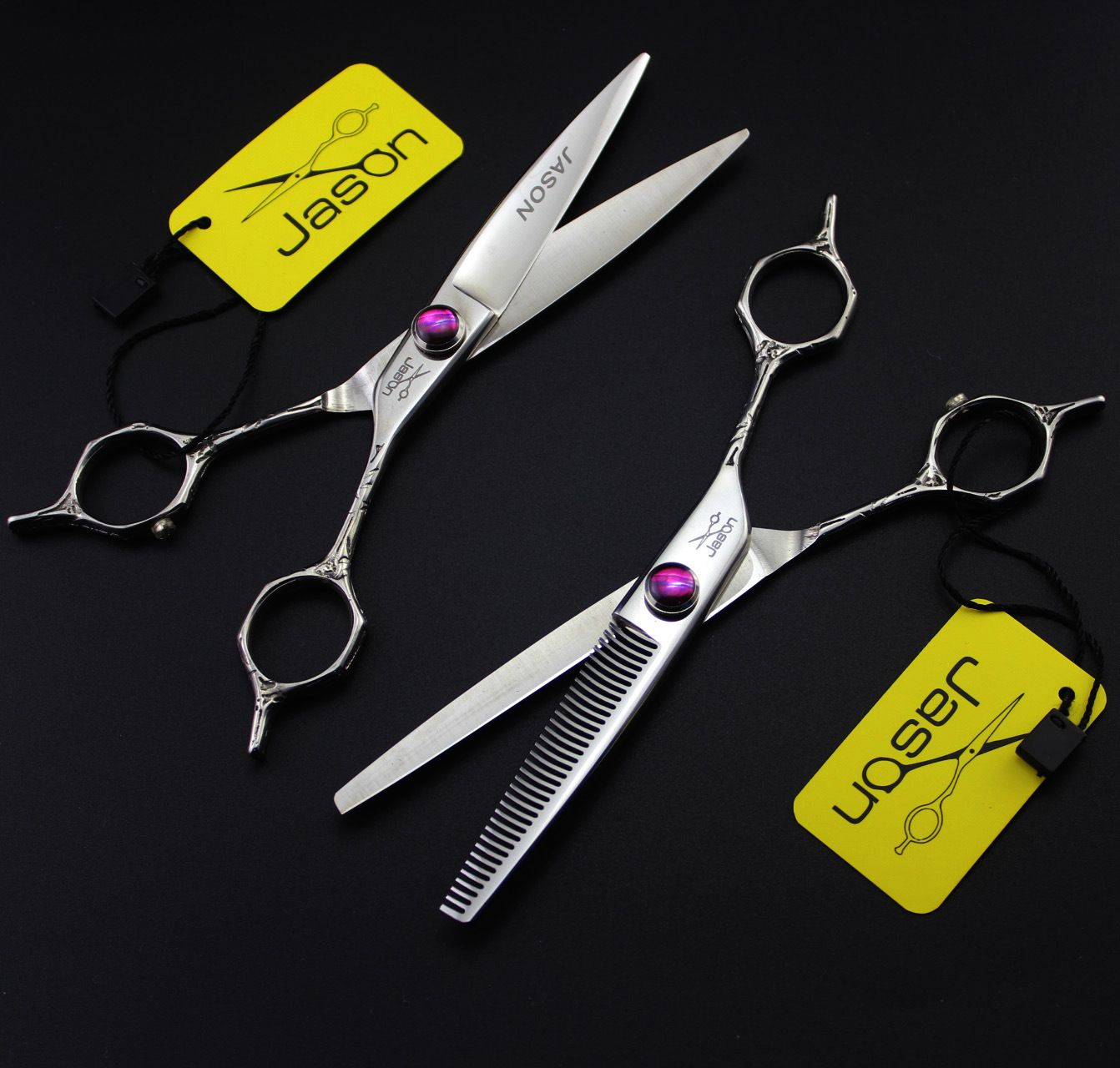 336 5.5'' 16cm Brand Jason TOP GRADE Hairdressing Scissors 440C