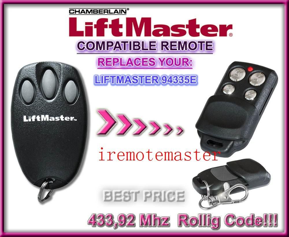 Liftmaster 94335e Remote Control Replacement