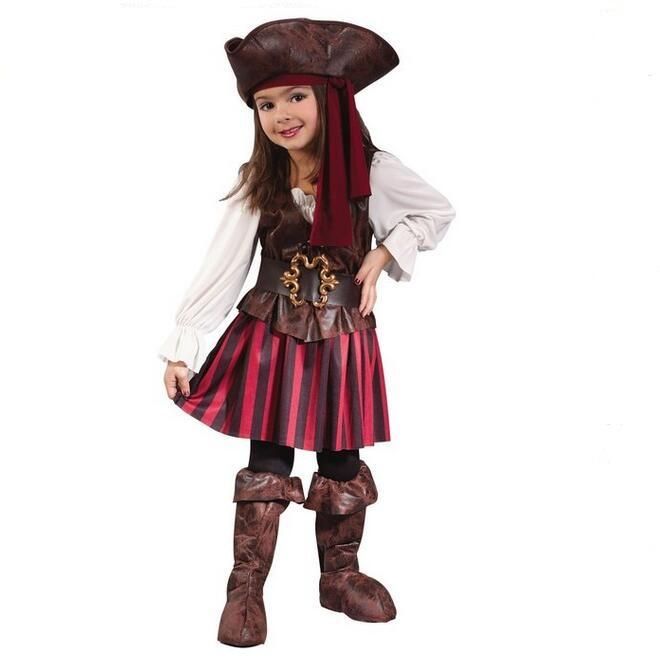 Baby Cosplay Sexy Spanish Pirate Halloween Costumes For Girls Pirate