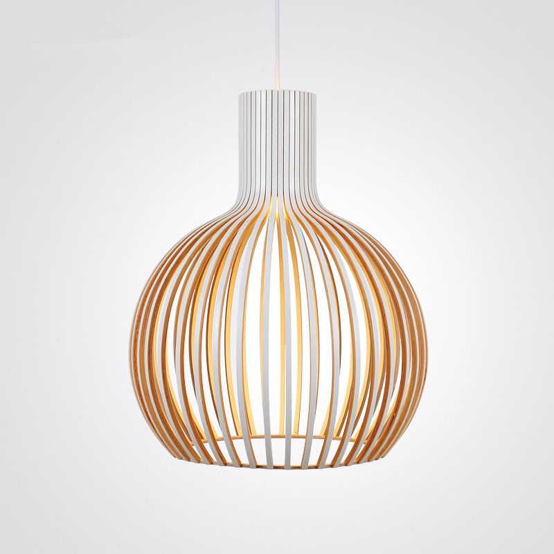Whole Modern Led Wooden Pendant Lights Minimalist Cage Home Whole Modern Led Wooden Pendant Lights Minimalist Cage Home Furnishing Decorative Lamp For Dining Room Bar Indoor Lighting Ceiling Lamps