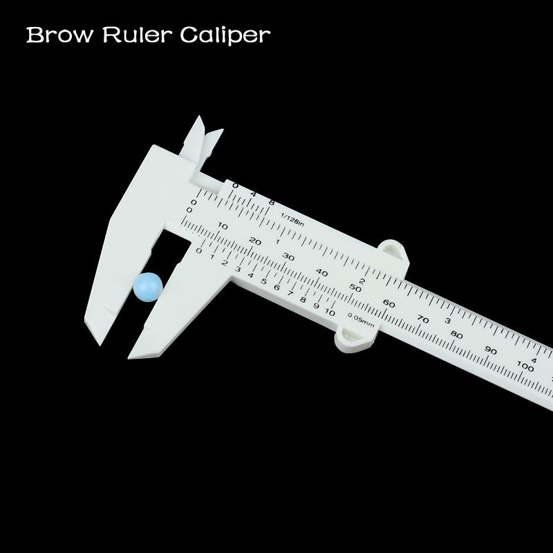 Microblading Eyebrow Measuring GAUGE Permanent Makeup Brow Ruler Caliper 10 PACK Best Tattoo