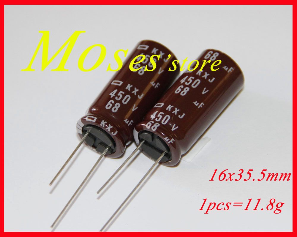 10 pièces 450 V 10uF Radial condensateurs électrolytiques-Importé