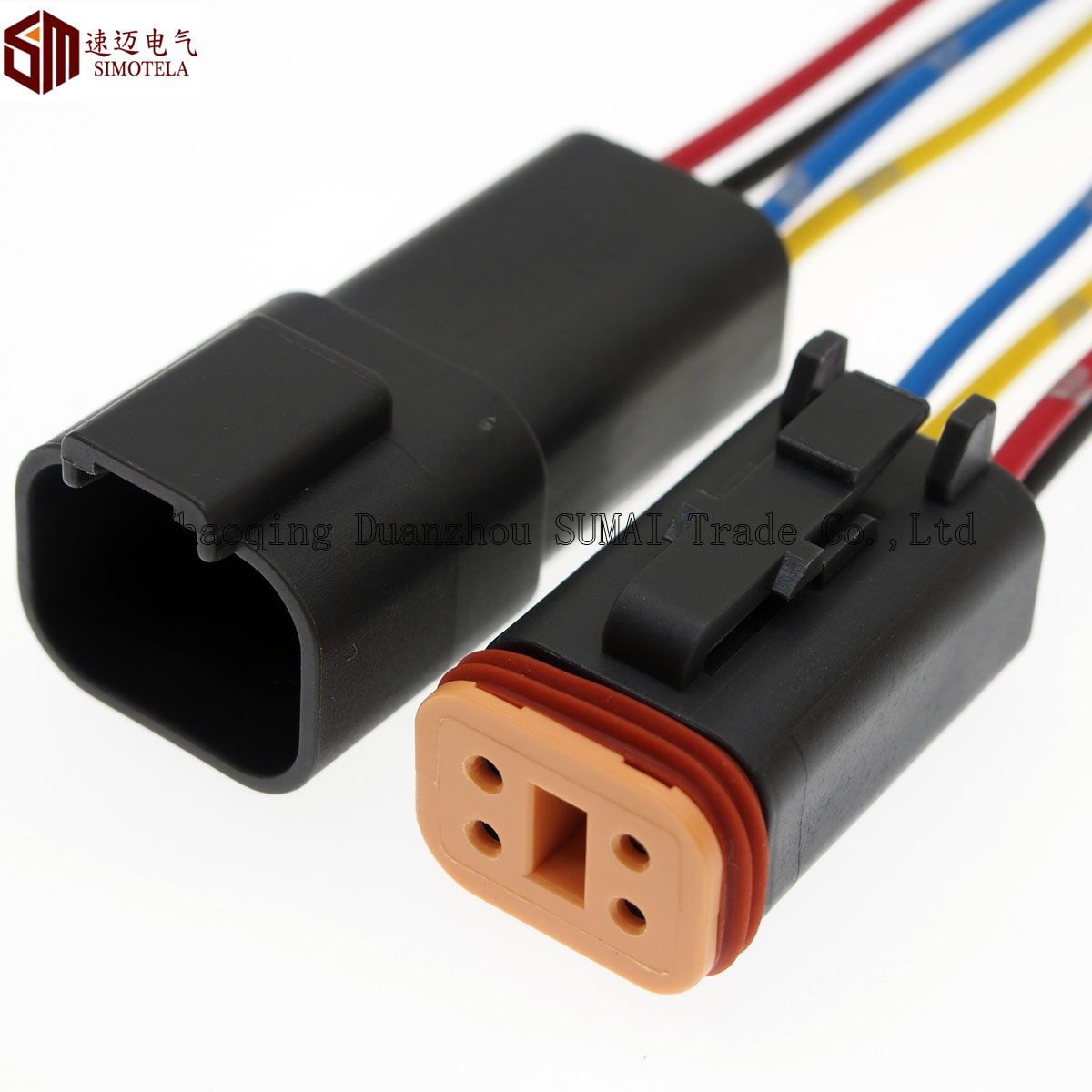 AutoEC Lot De 352 Kits De Connecteurs électriques 22-16 AWG, étanches Pour Moto, 1, 2, 3, 4