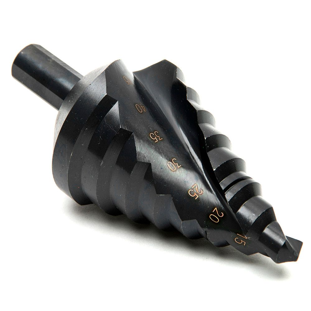 2021 10 45mm HSS Titanium Coated Step Drill Bit Industrial Reamer Metal