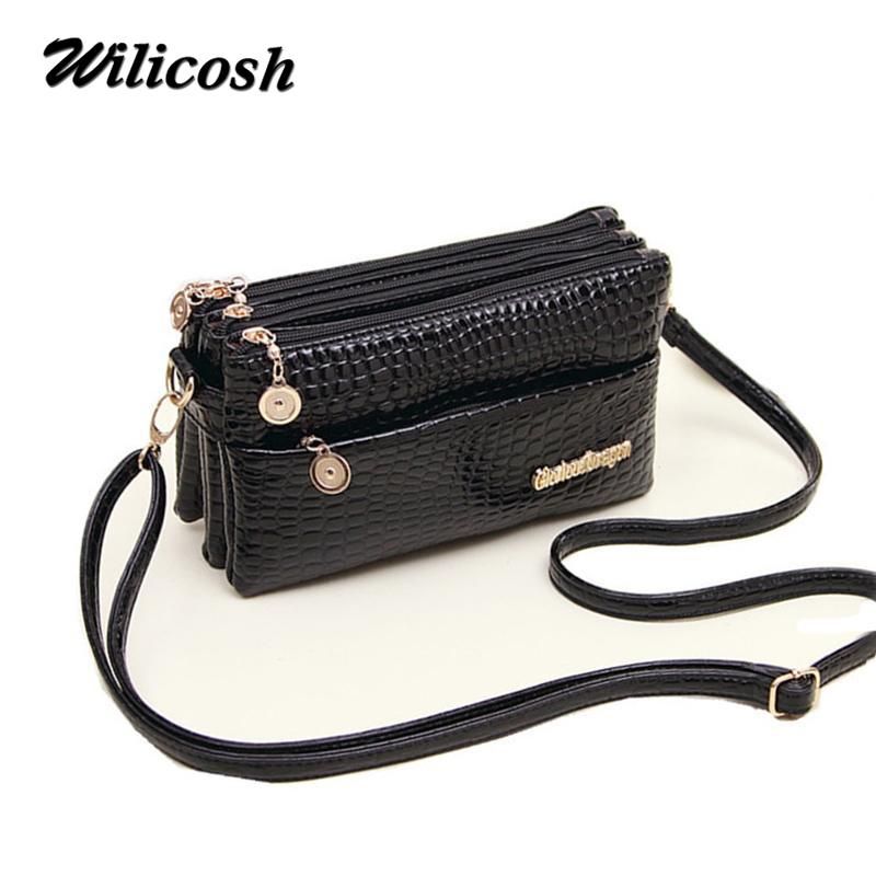 Negro Bags Compre 2016 Mayor Al Por Nuevo Messenger Mujeres vwqqUTP8xn
