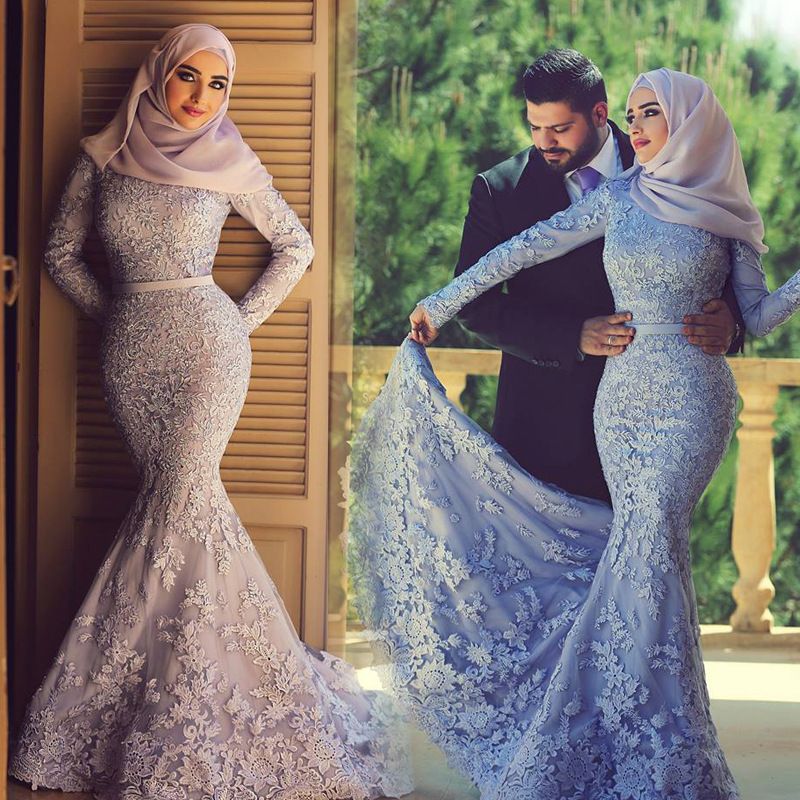 Hijab Bridal Dresses 2024 www.favors