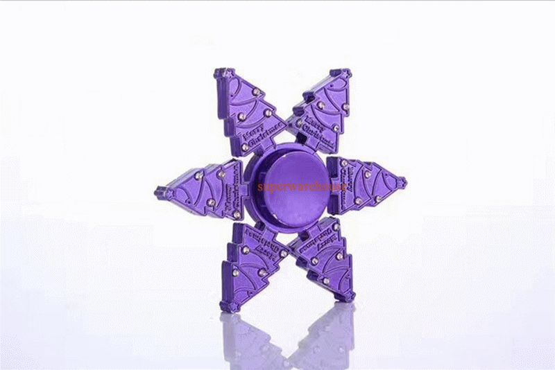 hand spinner gyro six leaves christmas tree fingertips diamonds zinc alloy colorful metal gyro decompression hand spinner fish finger puppets duck finger - Christmas Tree Spinner hand spinner gyro six leaves christmas tree fingertips diamonds zinc alloy colorful metal gyro decompression hand spinner fish finger puppets duck finger - Christmas Tree Spinner