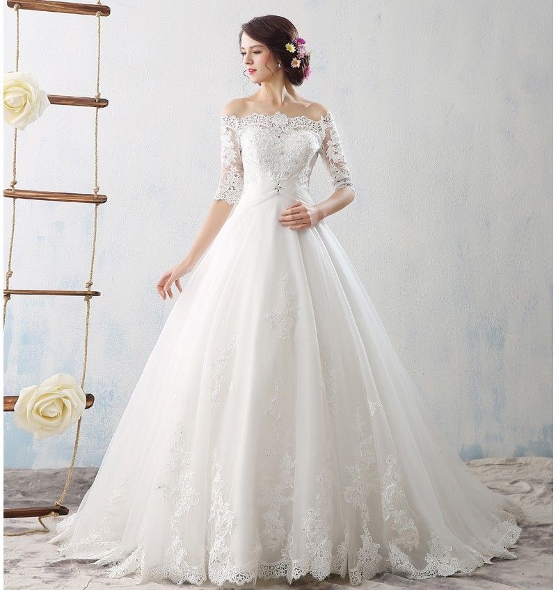 Photo for dress up simple wedding dress