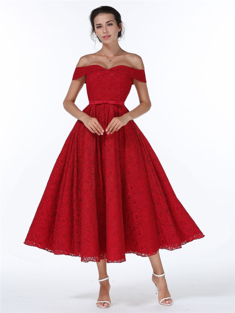 red special occasion dresses