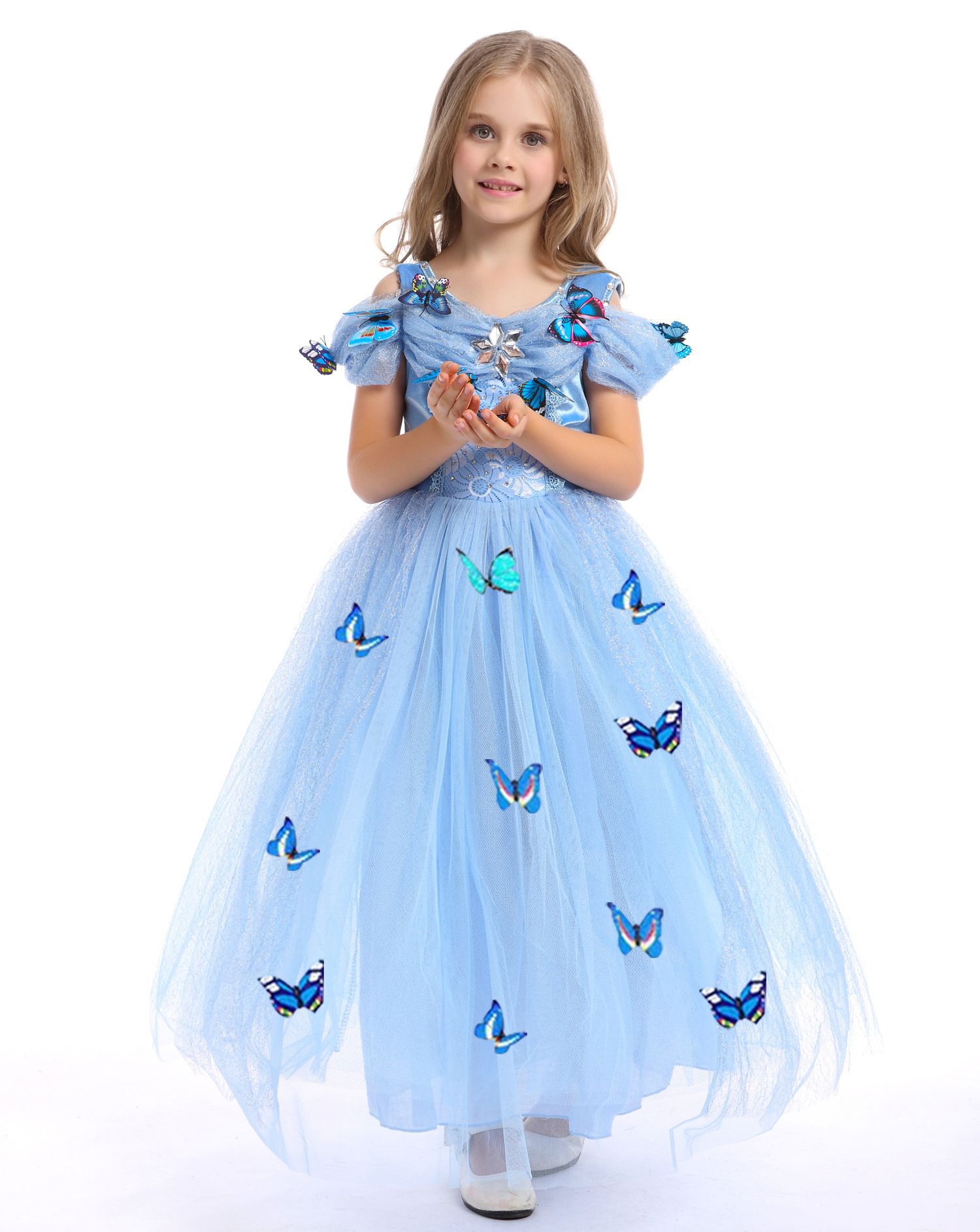 2017 Girls Clothing Party Birthday Dress Cosplay Girls Princess Dresses