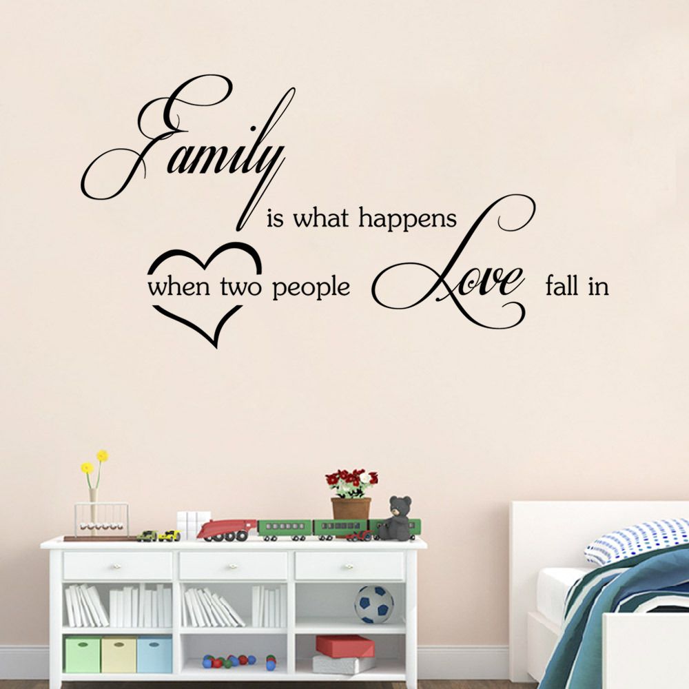 Großhandel Aw9283 Familie Ist Was Passiert Quote Wall Stickers Großhandel Aw9283 Familie Ist Was Passiert Quote Wall Stickers