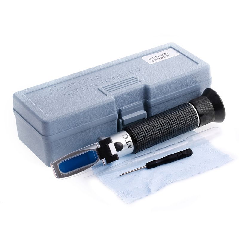 2018 salinity refractometer meter water reader marine 0 10 salt