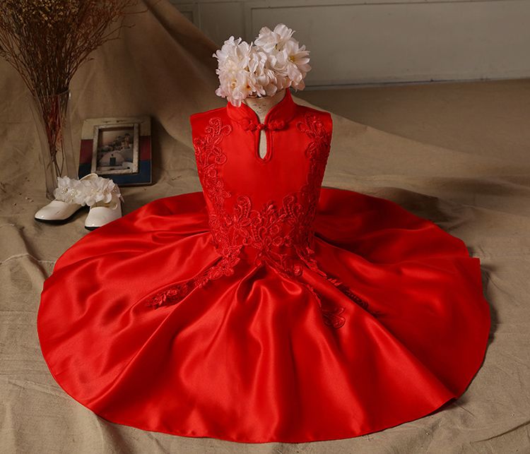 Wedding Guest Dress Girls Kids Formal Prom Children Gowns For Girls