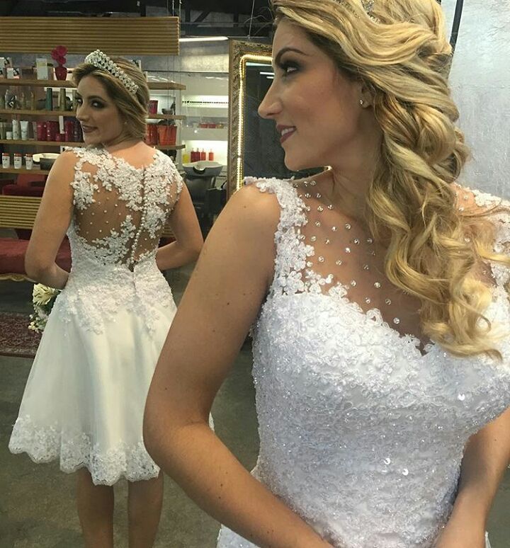 elegant short wedding dresses