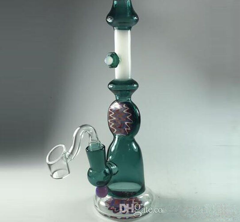 2019 2018 NEW Chinese Art Work Thick Bong Glass Water Pipes With Bowl