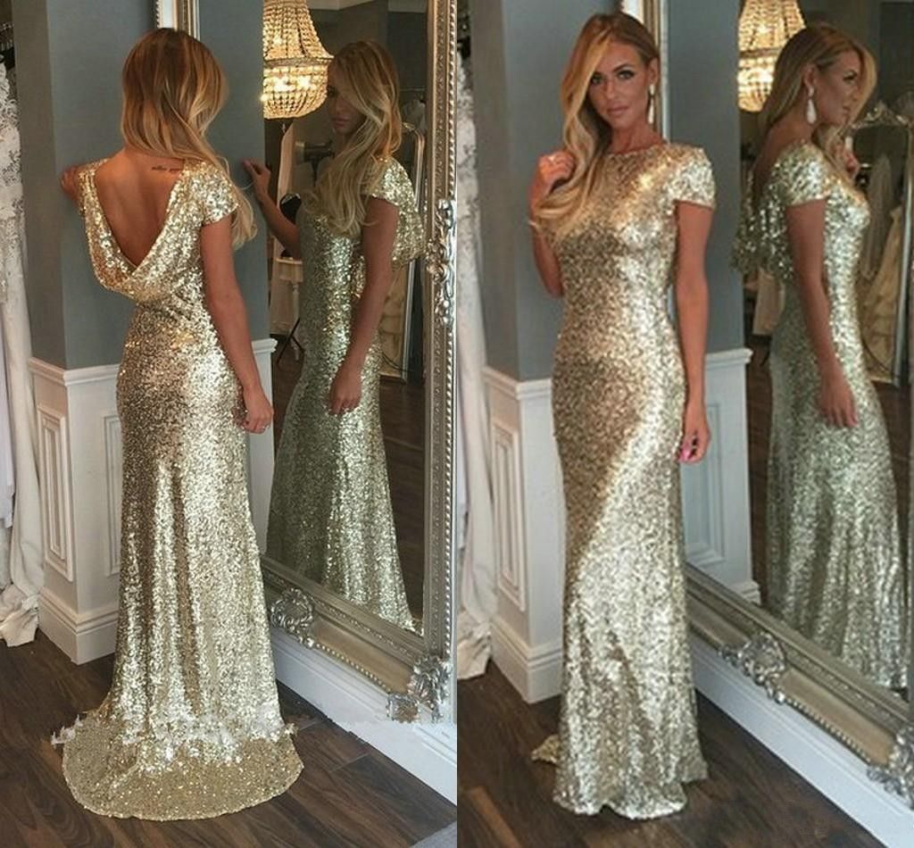gold sequin junior bridesmaid dresses