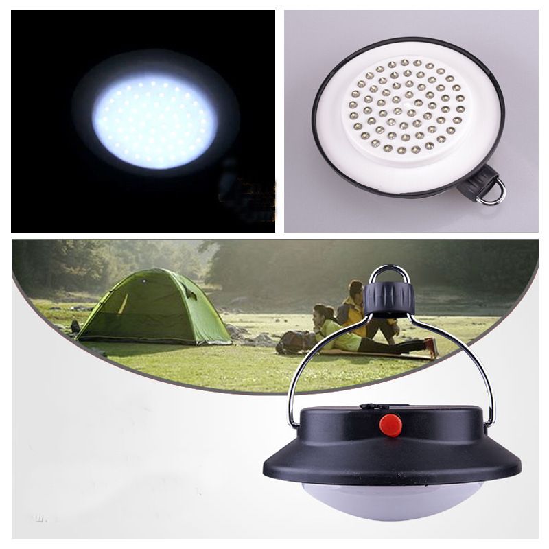 Portable Outdoor Camping Lamp 60 Led Light Tent Night Campsite Hanging White