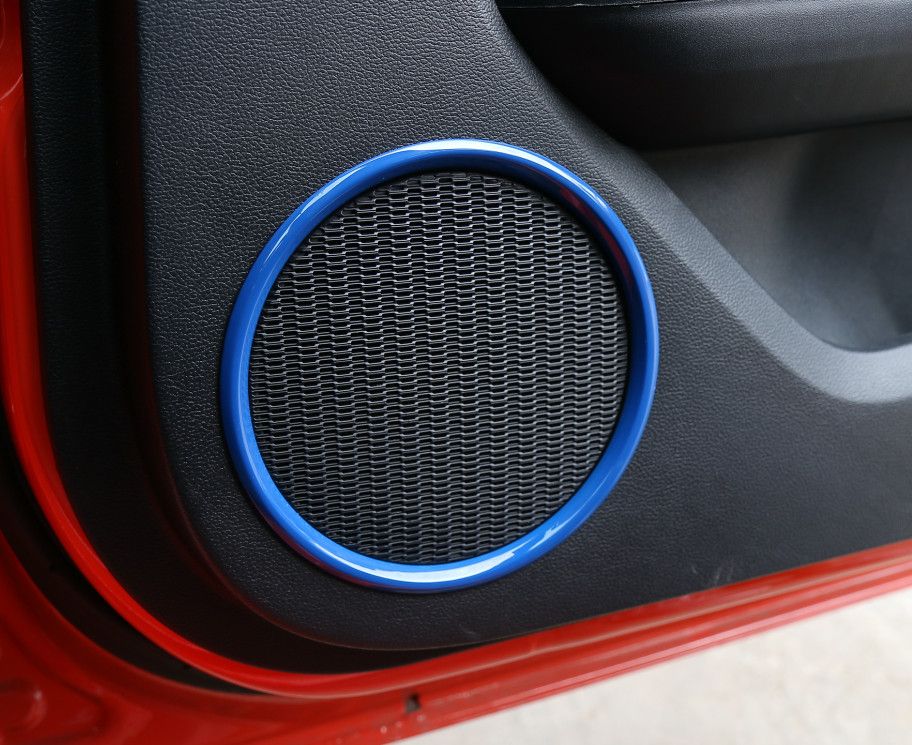 Car Door Speakers Decorative Trim Frame Cover For Ford Mustang 2015