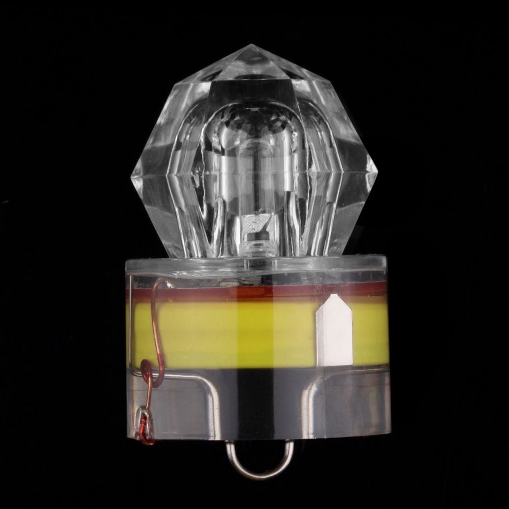 LED 낚시 빛 깊은 드롭 수중 다이아몬드 모양의 깜박이 빛 미끼