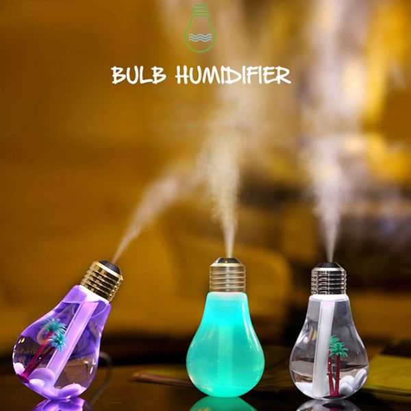 2019 Diffuser For Aromatherapy Lamp Bulb USB Humidifier Home Aroma LED