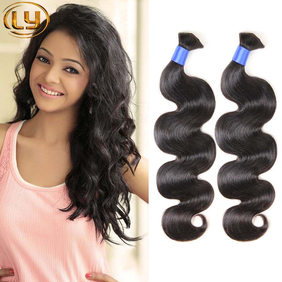 7a Malaysian Micro Mini Braiding Bulk Hair No Attachment Body Wave