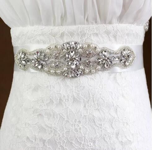 2019 Fashionable Bridal Sashes And Belts Wedding Dress Sash For