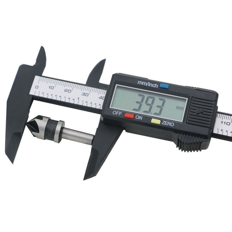 2019 Digital Caliper 150mm 6 Inch LCD Digital Electronic Carbon Fiber