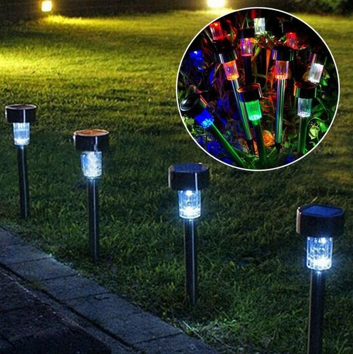 2018 New Led Garden Lights Solar Lawns Light Outdoor Sun 2018 New Led Garden Lights Solar Lawns Light Outdoor Sun Corridor Lamp Powered Colored Lamps From Dandankang