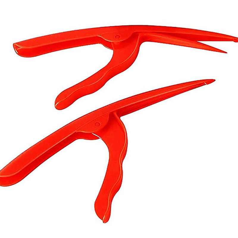 Red Shrimp Deveiner Prawn Peelers Device Plastic Sea Sheller Seafood