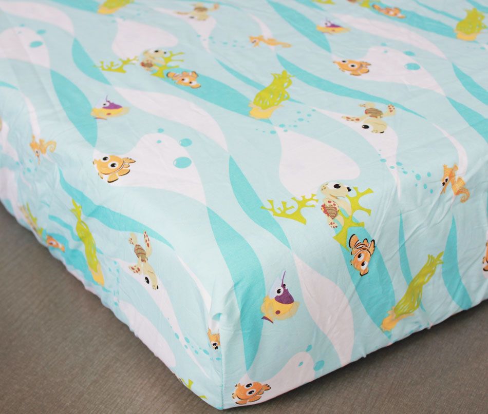 Crib Baby Bedding Set Finding Nemo Baby Nursery Cot Ropa De Cama