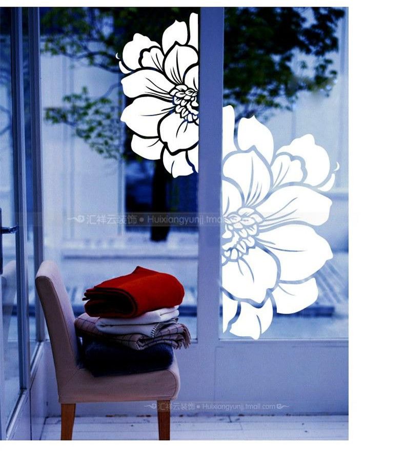 Pvc Big Window Rose Stickers Glass Doors Paste Living Marriage Room Pvc Big Window Rose Stickers Glass Doors Paste Living Marriage Room Balcony Women S Clothing High Quality Lug China