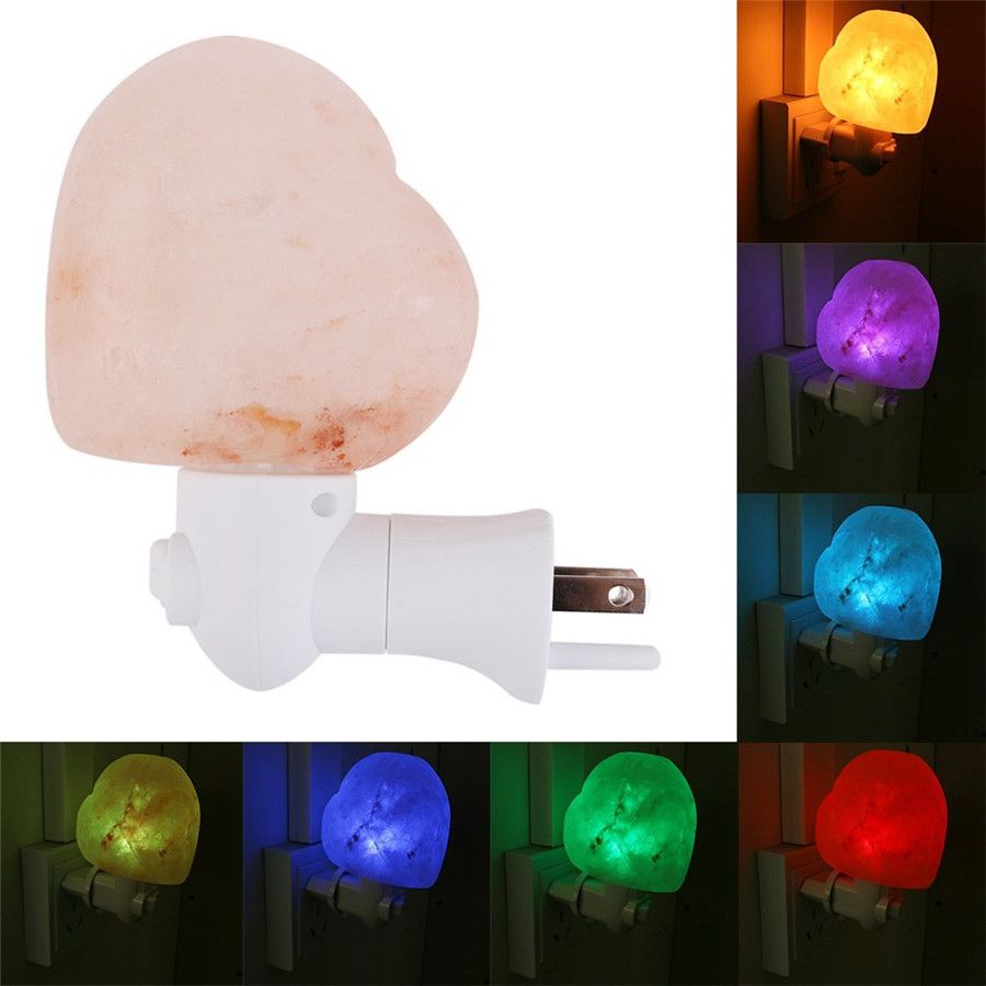 2019 Himalayan Salt Lamp Plug In Crystal Natural Air 2019 Himalayan Salt Lamp Plug In Crystal Natural Air Purifier Decoration Night Light With Normal Bulb And Multi Color Changing From Ok360