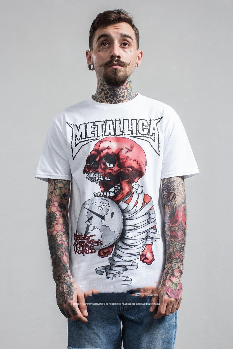 Nicole Scherzinger Fat Metallica Vintage Shirt