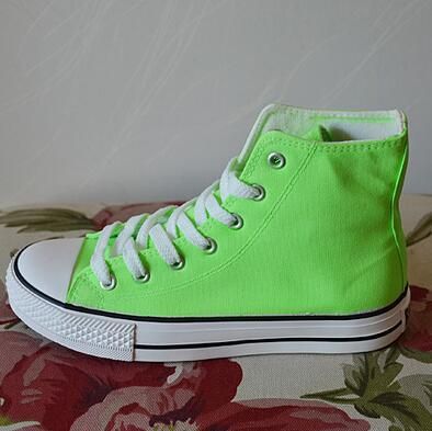 tenis color neon para mujer