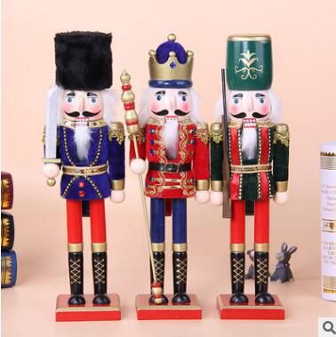 38cm wooden christmas nutcracker soldiers puppet zakka creative desktop decoration large size christmas ornaments drawing walnuts soldier wooden nutcracker - Christmas Soldier Decorations 38cm wooden christmas nutcracker soldiers puppet zakka creative desktop decoration large size christmas ornaments drawing walnuts soldier wooden nutcracker - Christmas Soldier Decorations